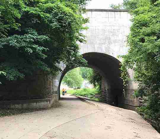 Three-Mile Creek Leavenworth walking trail